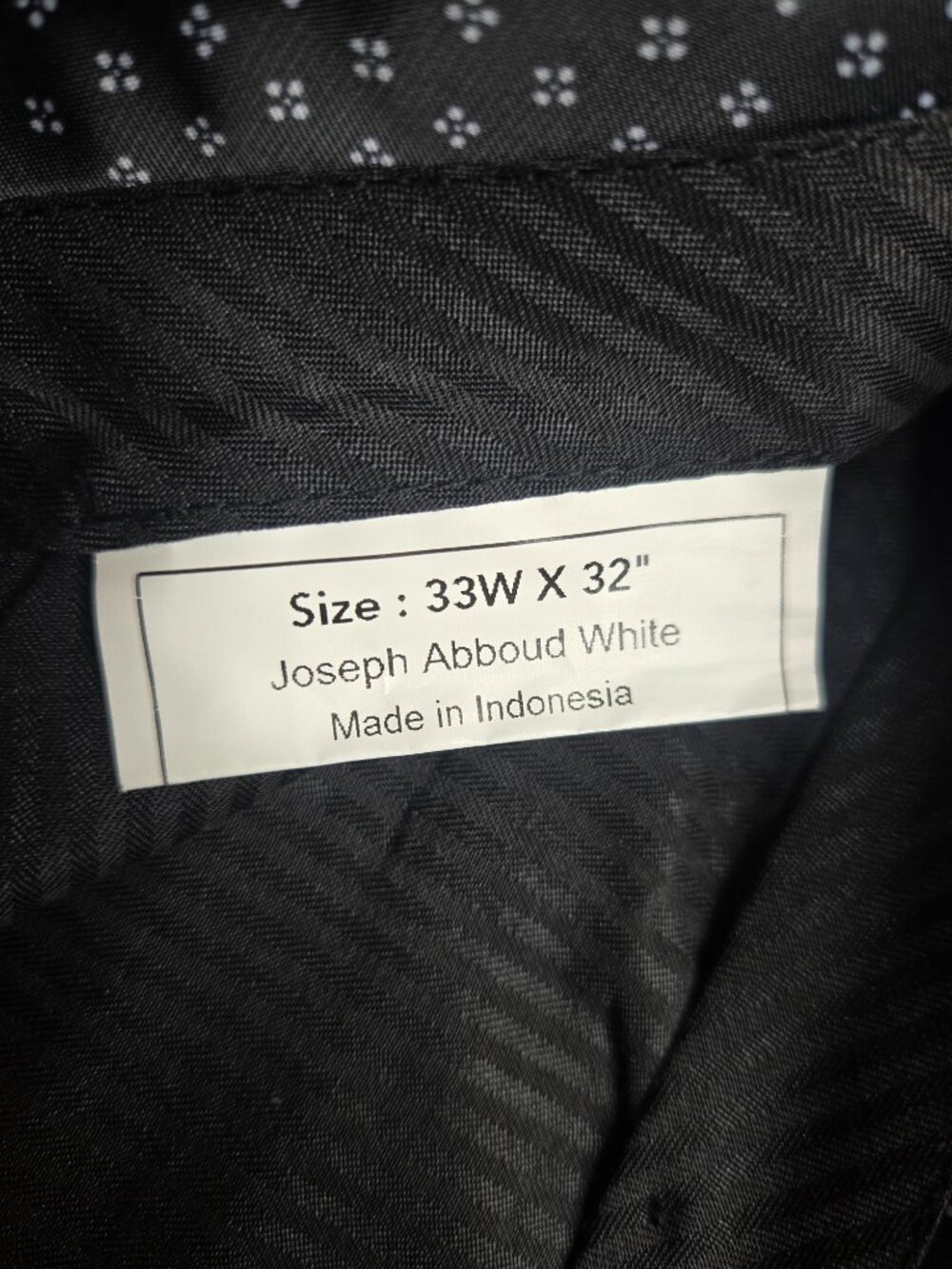 Joseph Abboud Gray Plaid 2-Piece Vest & Pants Suit Set - Men's XL / 33W x 32L - Picture 11 of 11